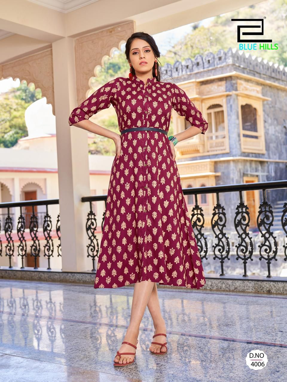 Fashion 4 Everyone By Blue Hills Printed Party Wear Kurtis Wholesale Price In Surat